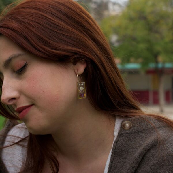 Pendientes Mini Rectángulos