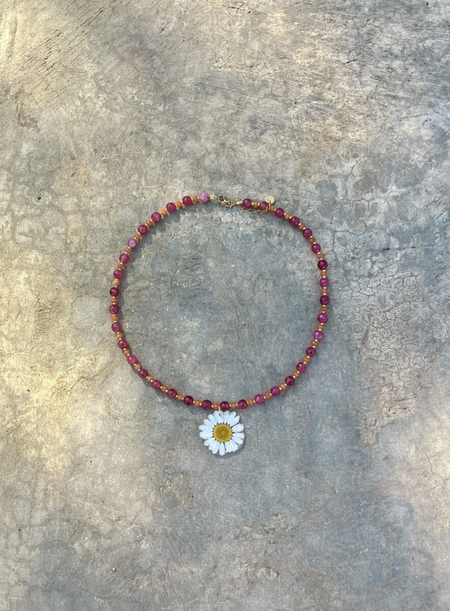 Collar Margarita · Jade Rosa