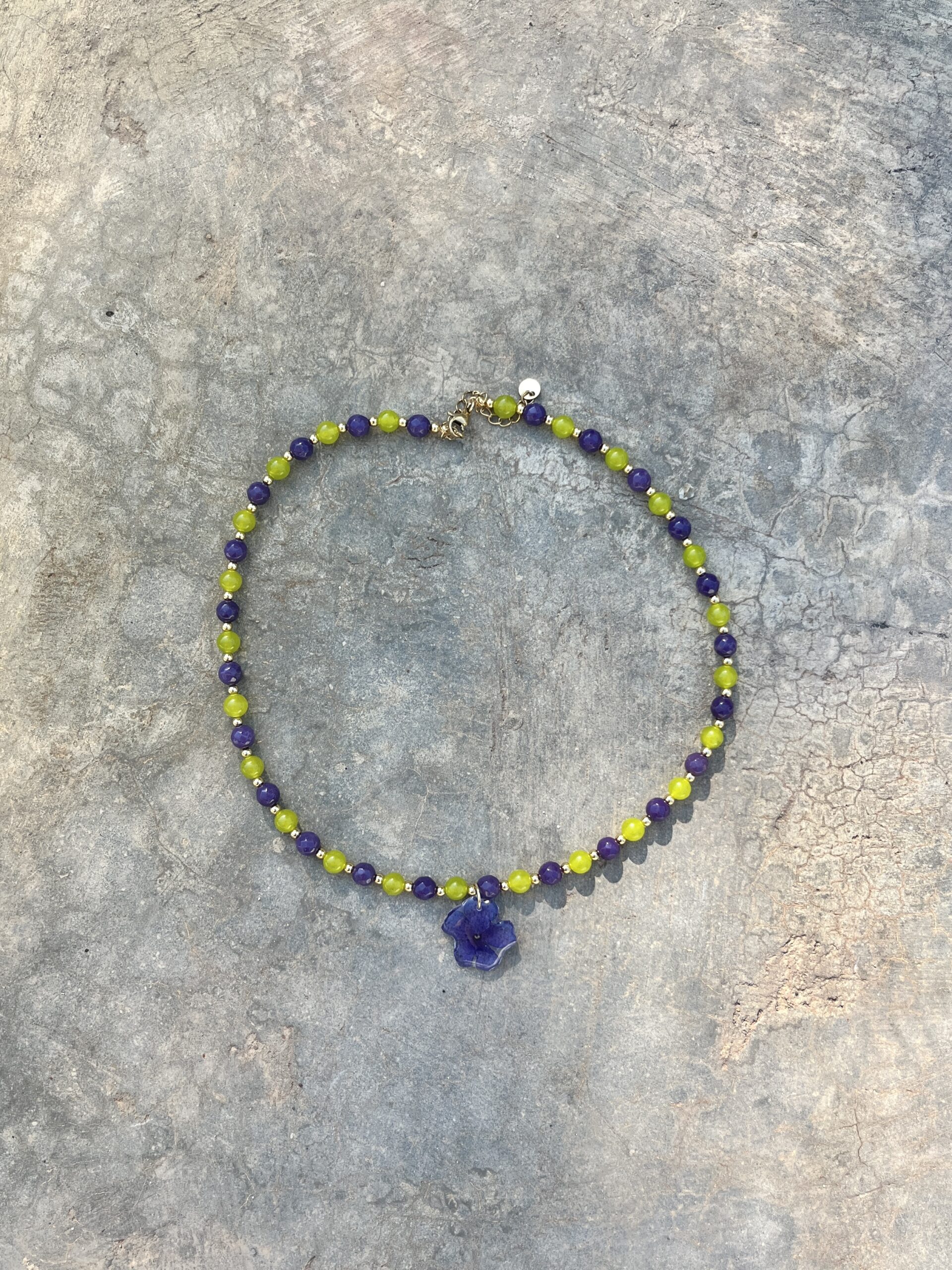 Collar Verbena Piedras: imagen 1