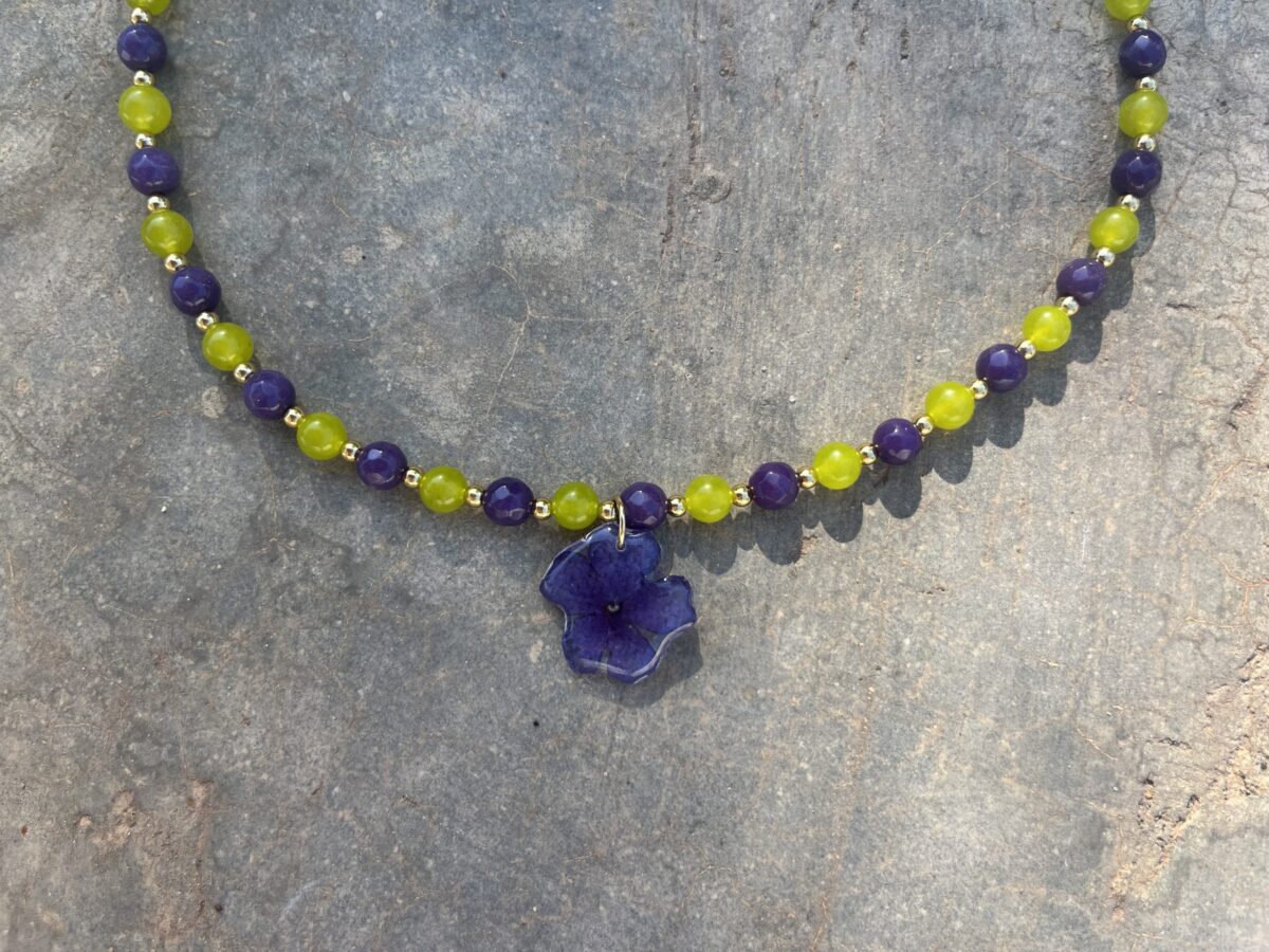 Collar Verbena Piedras