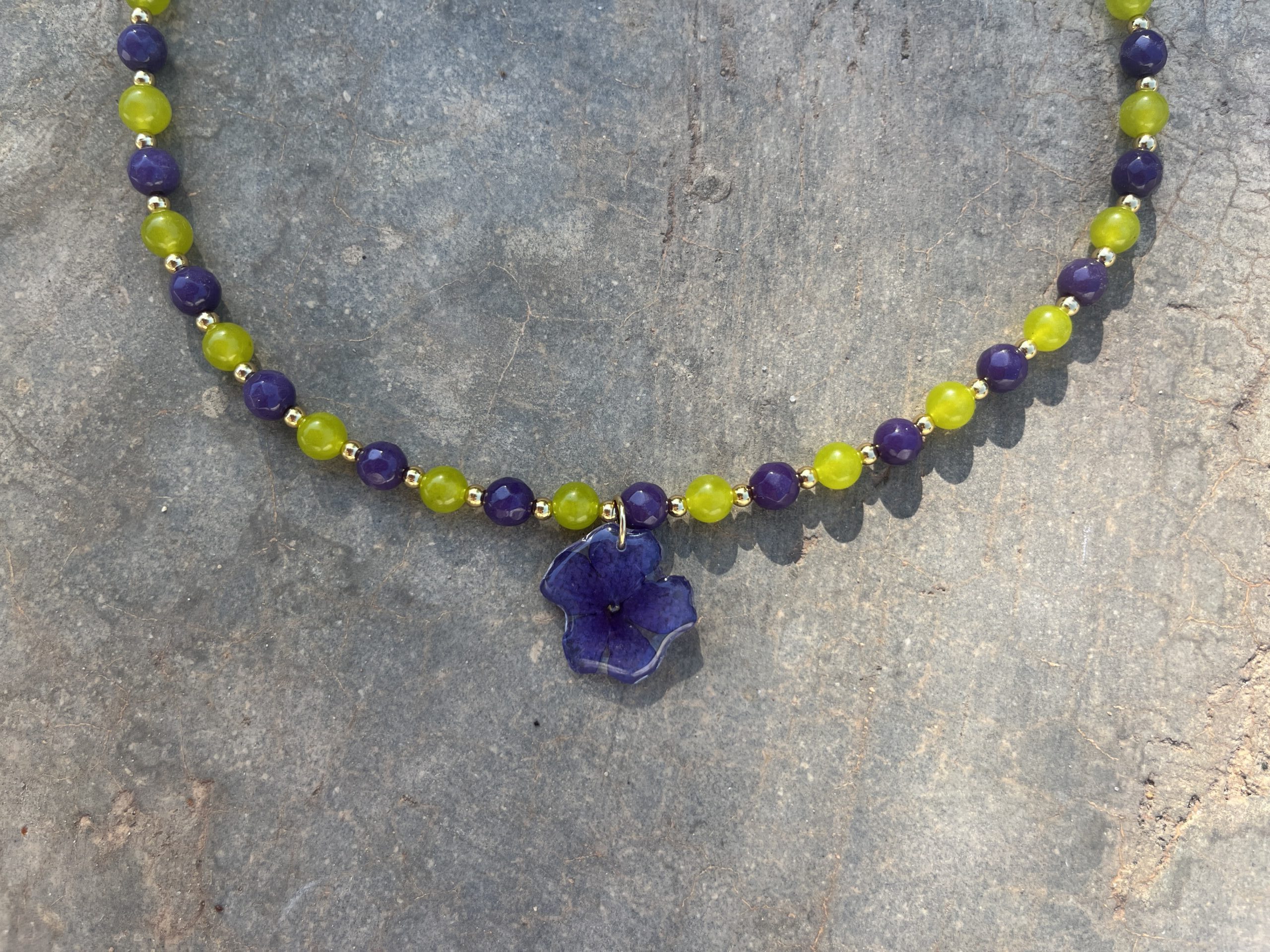 Collar Verbena Piedras: imagen 2