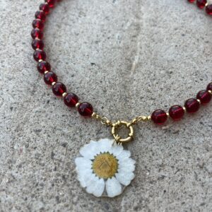 Collar Margarita · Granate: imagen 2