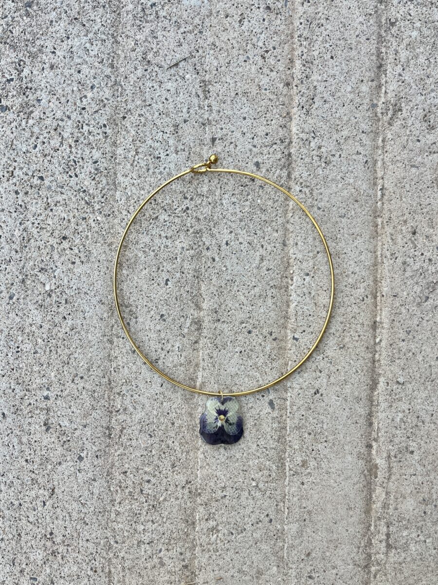 Collar Pensamiento Aro