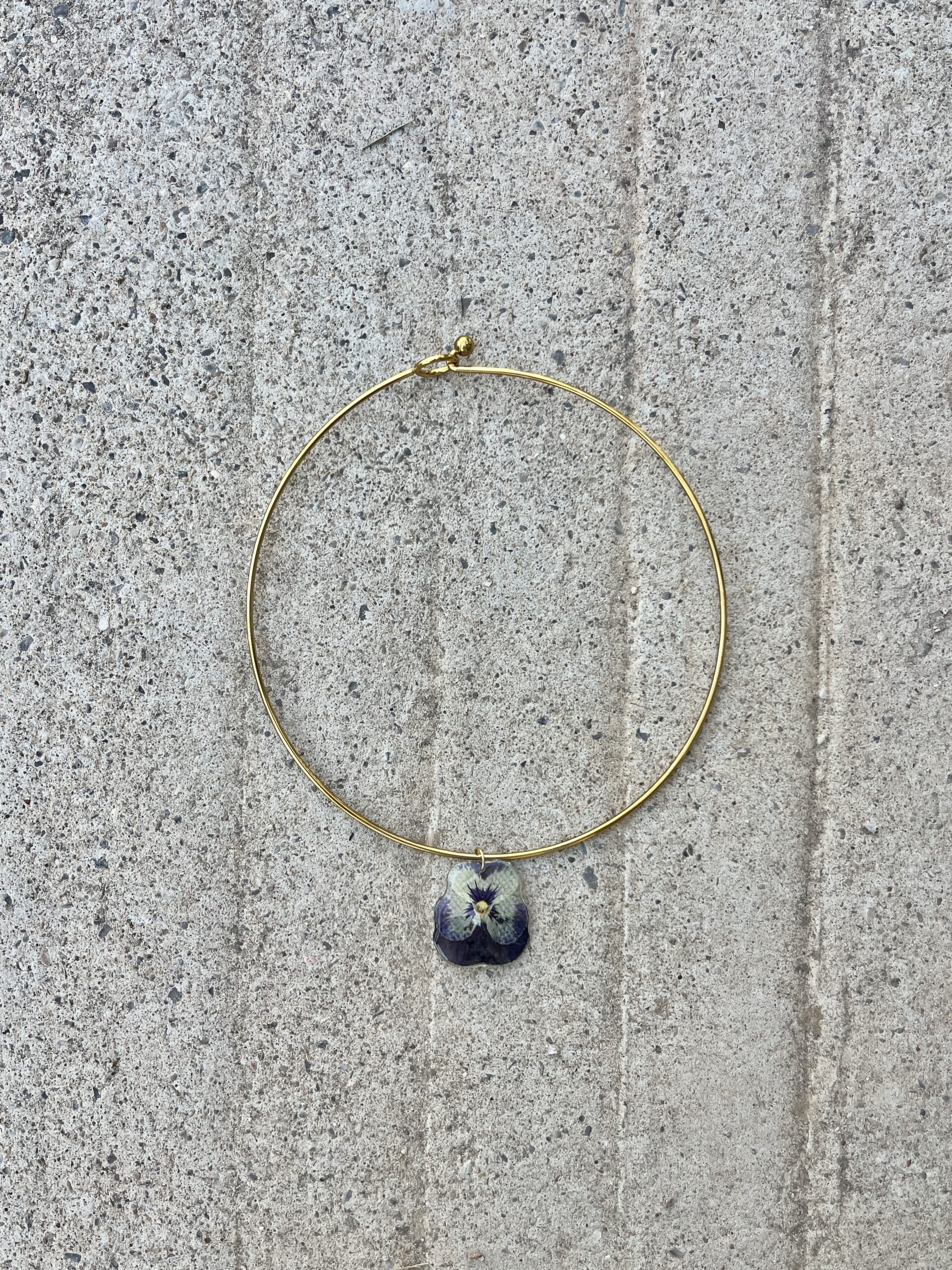 Collar Pensamiento Aro: imagen 1