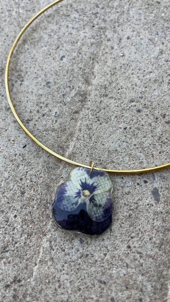 Collar Pensamiento Aro