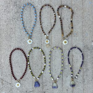 Collar Margarita Ágata Azul: imagen 3