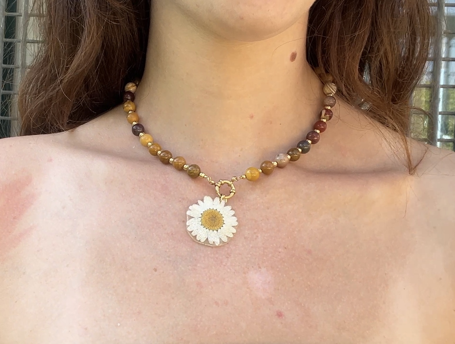 Collar Margarita · Ágata: imagen 2