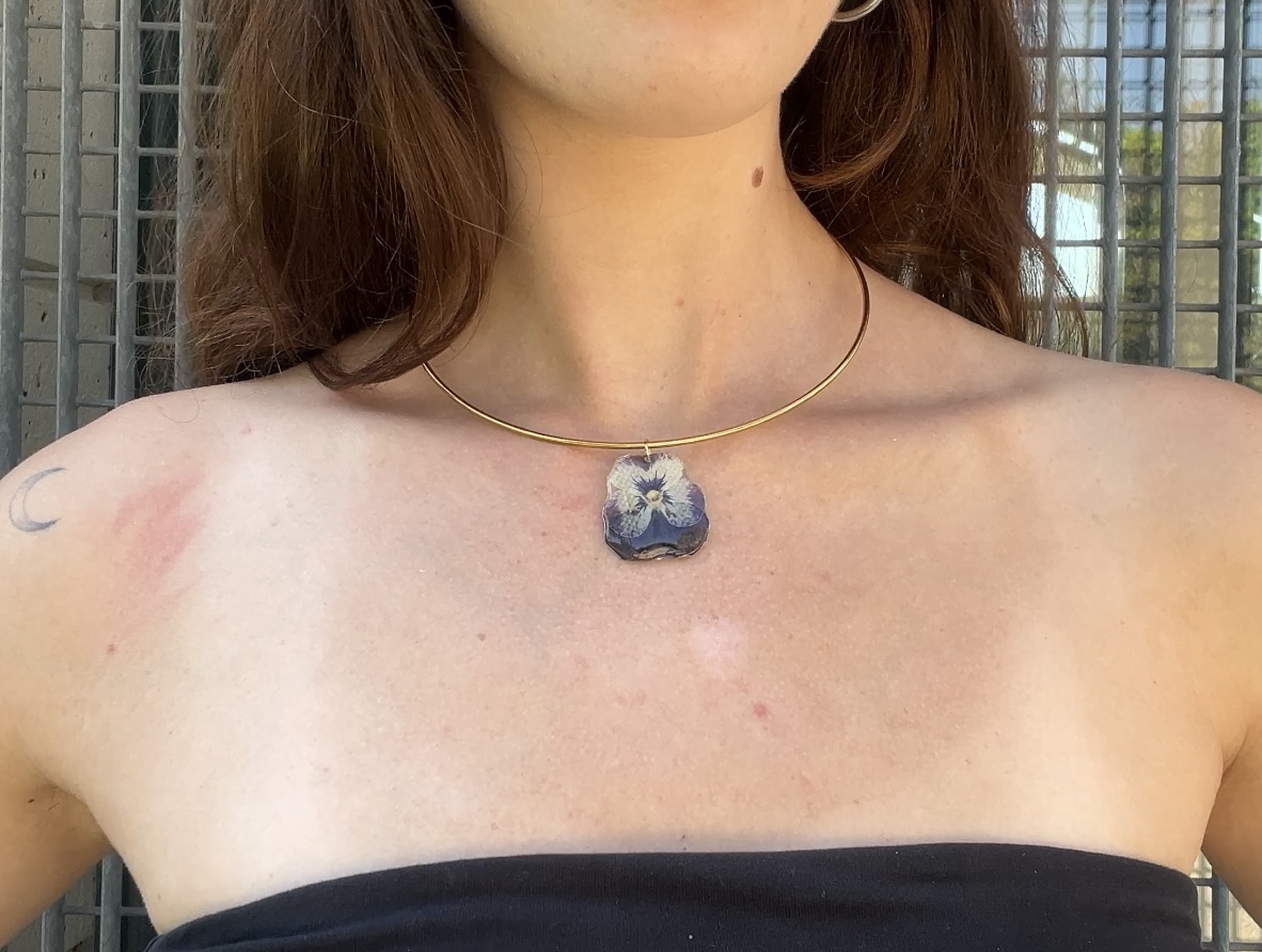 Collar Pensamiento Aro