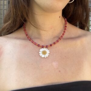 Collar Margarita · Jade Rosa: imagen 2